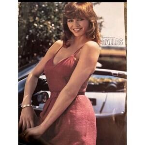 Pamela Ewing Of Dallas Vintage Poster New